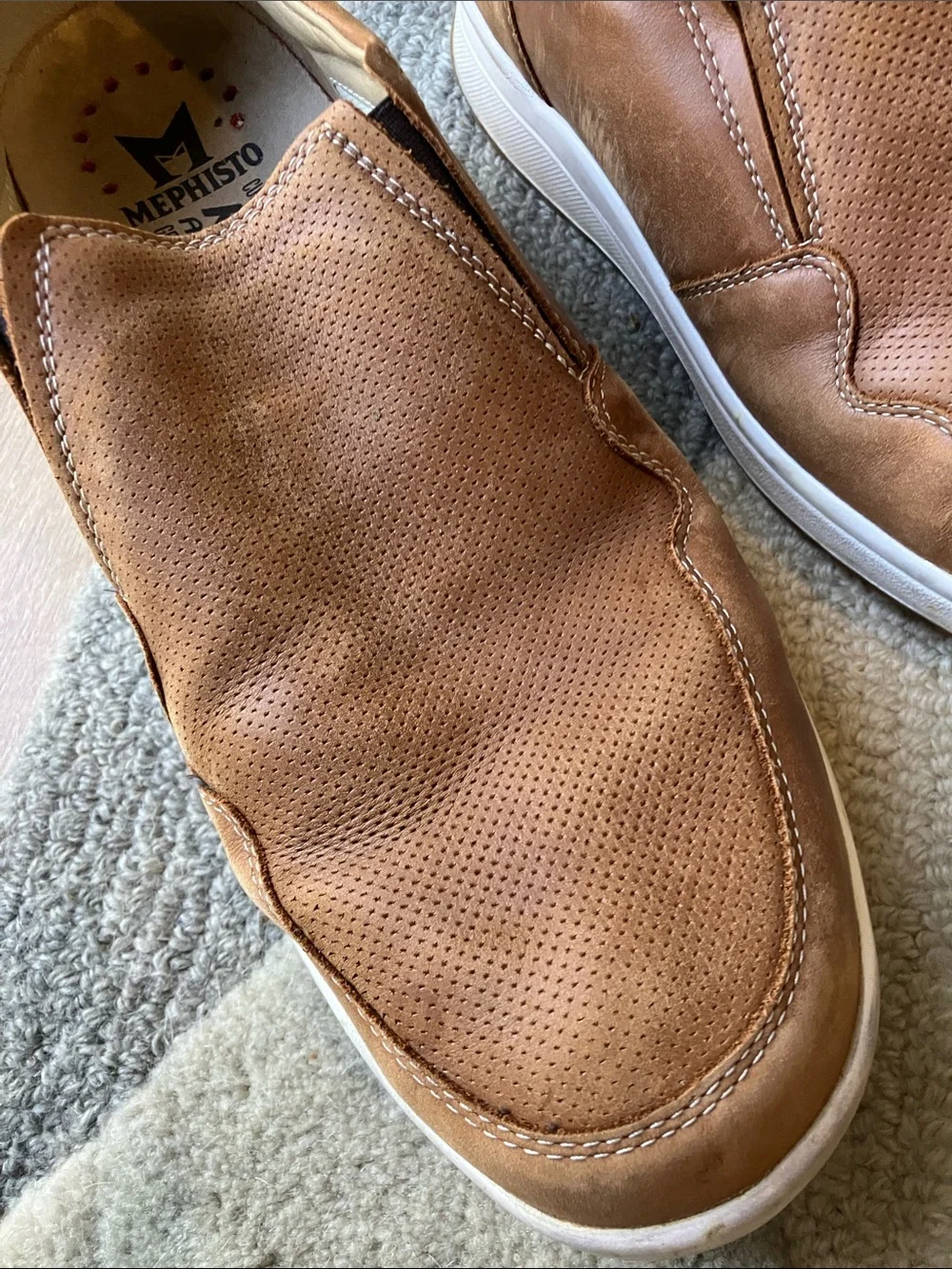 Mephisto Men’s Slip-On Leather Loafers